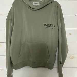 Originals Brooklyn Cloth‎ Olive Green Pullover Hoodie Sweatshirt Size Medium